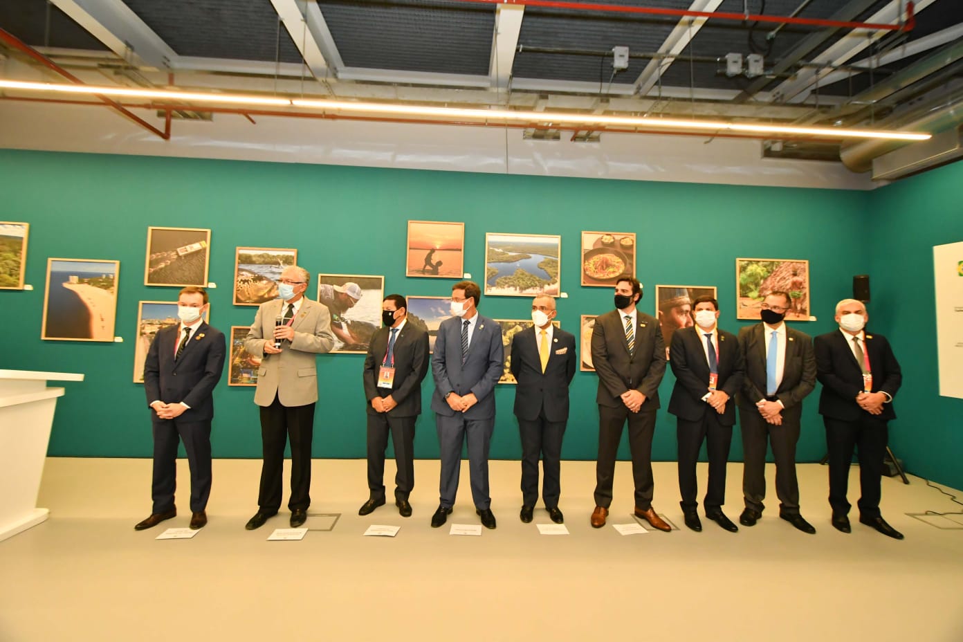 Embratur participa de inauguração do Pavilhão Brasil na Expo Dubai junto ao ministro do Turismo e vice-presidente da República