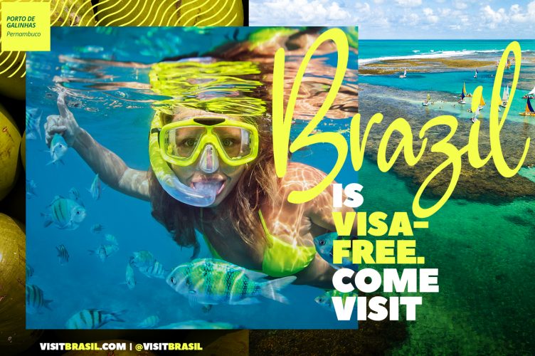 Brazil is visa-free, come visit!