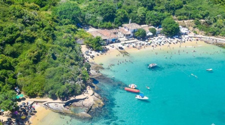 Praia da saudade (atual Iate Clube RJ)