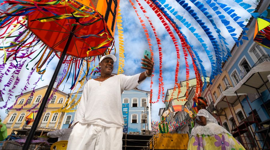 Chegada de turistas internacionais na Bahia aumenta 34,19% no primeiro semestre de 2024